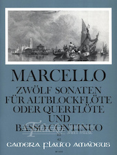 Zwölf Sonaten für Altblockflöte, III. Op. 2